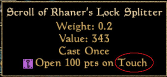 Rhaner's Lock Splitter