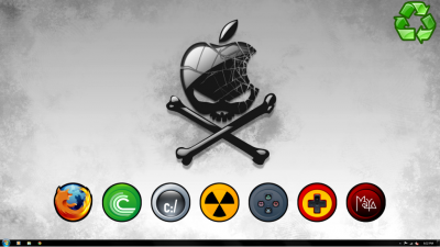 They're just icons, no dock. :D